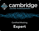Cambridge Sound Masking Certified Masking Expert